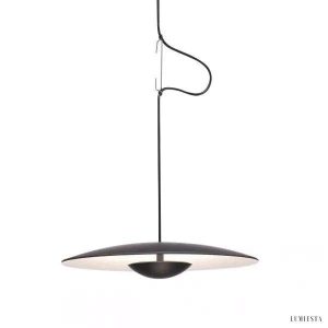 Oke - Nowoczesna lampa wisząca z dużym kloszem