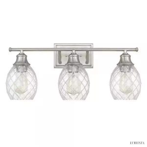 image_1-615.jpg Nowoczesna lampa ścienna metalowa z trzema szklanymi kloszami