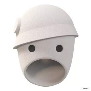 Lampka ścienna Party ceramiczna w kształcie twarzy