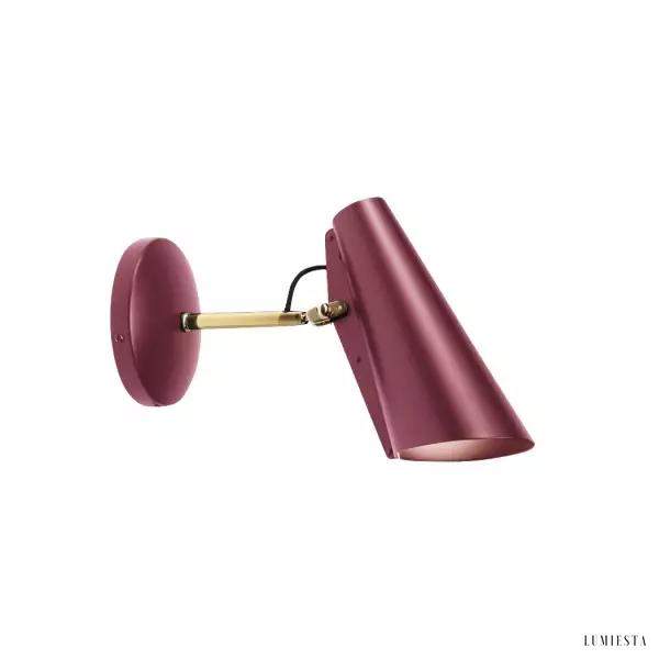 Lampa ścienna Birdy w stylu nowoczesnym kolor czarny