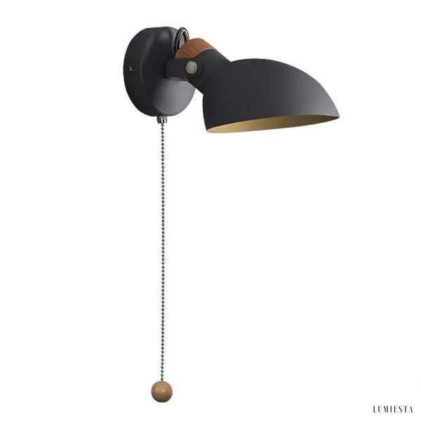 Nowoczesna rotacyjna lampa ścienna Aisilan do sypialni