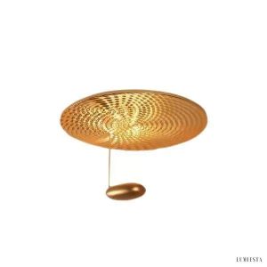 Lampa sufitowa Droplet w stylu nowoczesnym złota 60cm