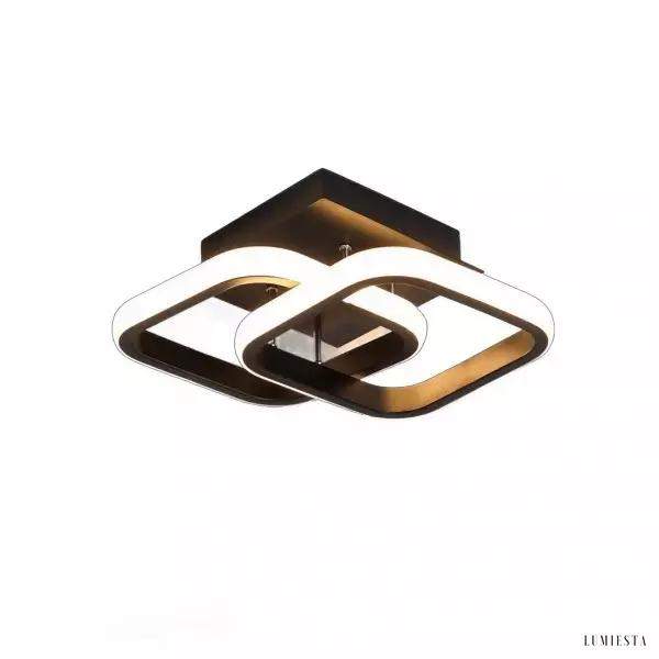 Lampa sufitowa Nordic z geometrycznym wzorem i dimmerem