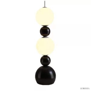 Nowoczesna minimalistyczna lampa podłogowa Molecular Ball