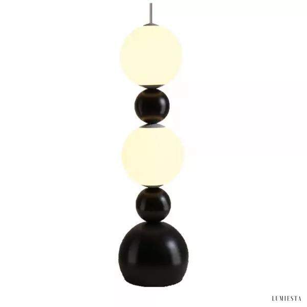 Nowoczesna minimalistyczna lampa podłogowa Molecular Ball