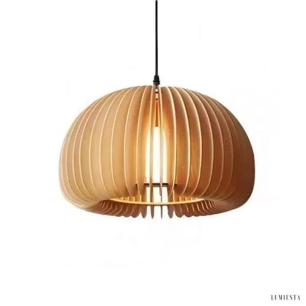 image_1-87.jpg Drewniana Lampa Wisząca Dynia w Stylu Rustykalnym Elegancji