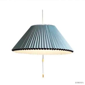 Nowoczesna lampa wisząca w kształcie załamanej porcelany