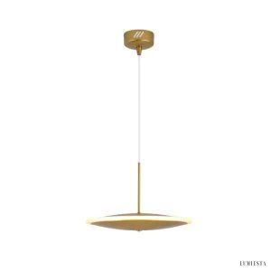 Lampa Wisząca Chrona Dish Mosiężna Design 20 30 40 cm