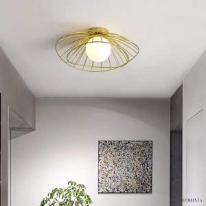 Ray Metalowa Wisząca Lampa z Oryginalnym Kształtem