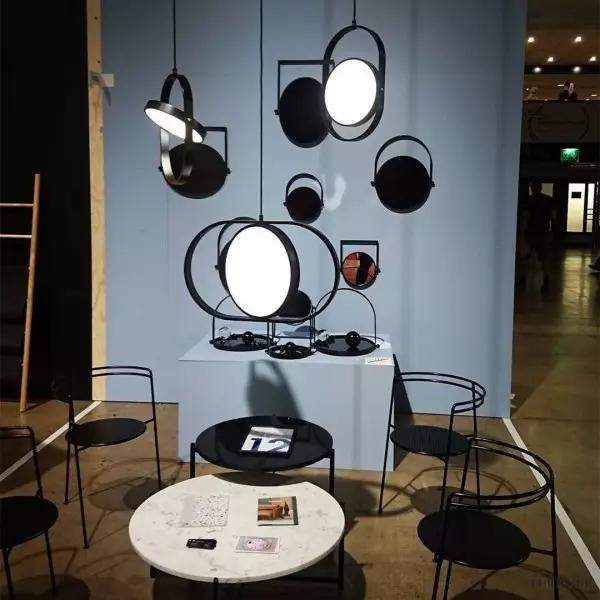 Lampa wisząca Moon inspirowana księżycem elegancka oprawa