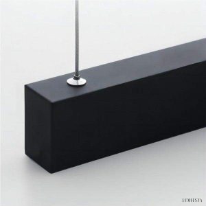 Lampa wisząca LED metalowa pozioma industrialna 60 80 100 120 cm