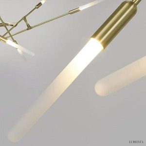 Lampa wisząca Dori w nowoczesnym stylu z modulowanym designem