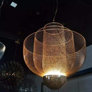 Lampa wisząca Meshmatics w stylu nowoczesnym 60cm