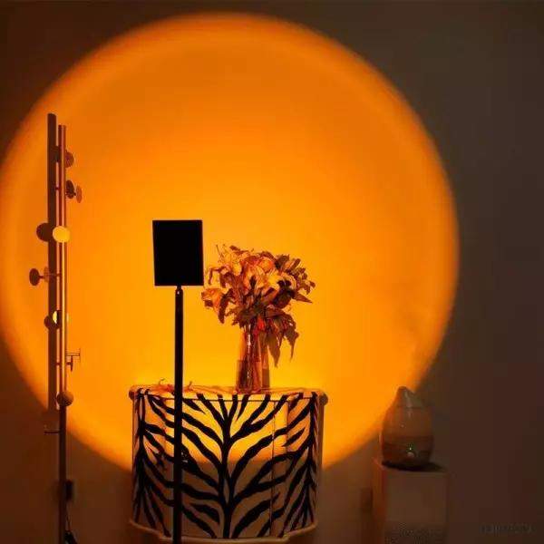 Lampa LED Sunset Stylowa lampa dla romantycznego wnętrza