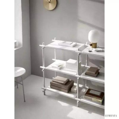 Lampa stołowa JWDA z opalowym kloszem w nowoczesnym stylu