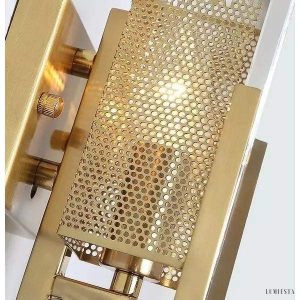 Lampa ścienna kryształowa Ice Crystal w stylu retro