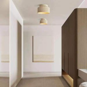 Lampa sufitowa z żywicy w stylu skandynawskim 23 cm