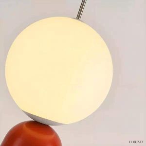 Nowoczesna minimalistyczna lampa podłogowa Molecular Ball