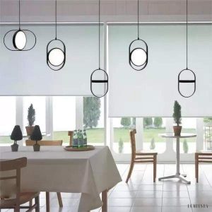 Lampa wisząca Moon inspirowana księżycem elegancka oprawa