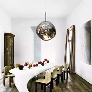 Lampa Wisząca Eloru w Stylu Nowoczesnym Efekt Lawy