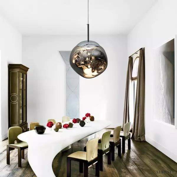 Lampa Wisząca Eloru w Stylu Nowoczesnym Efekt Lawy