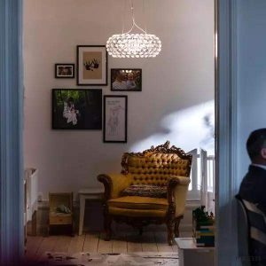 Lampa wisząca Caboche kryształowa elegancja do wnętrz