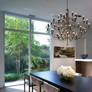 Elegancki żyrandol Nil w kształcie pająka z 30 głowicami