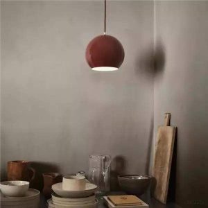 Lampa Wisząca TAT Okrągła Minimalistyczna 21 cm