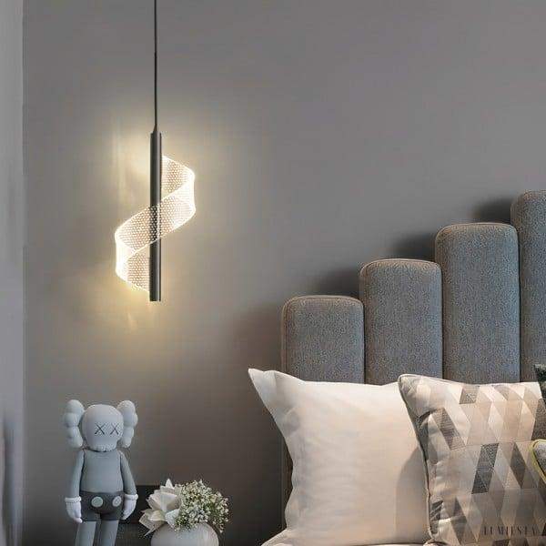 Rilia - Nowoczesna Spiralna Lampa Wisząca