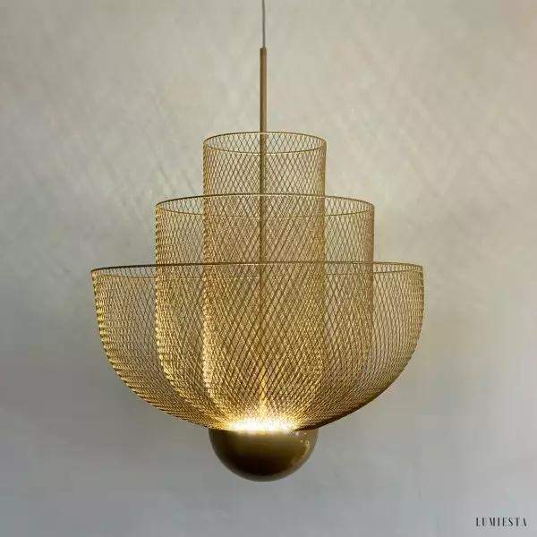 Lampa wisząca Meshmatics w stylu nowoczesnym 60cm