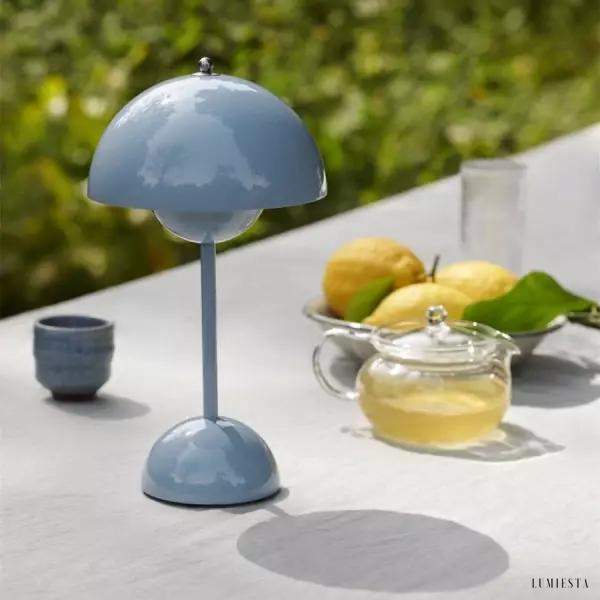 Stylowa Lampka Stołowa Bloom L9 z Dimmowaniem