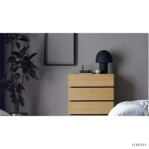 Nowoczesna lampa stołowa w kształcie grzyba w trzech kolorach