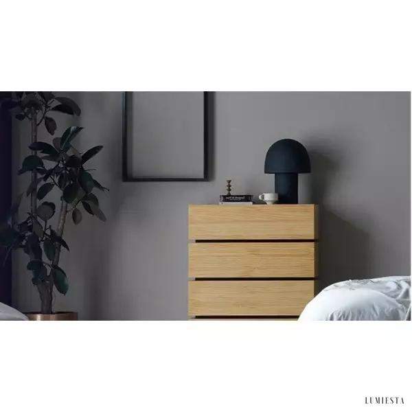 Nowoczesna lampa stołowa w kształcie grzyba w trzech kolorach