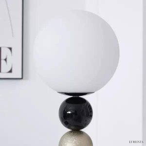 Kolorowa Lampa Stolikowa z Okrągłych Kulek 58 cm