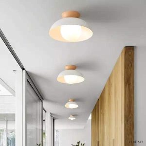 Lampa sufitowa Scandinavian z żyrandolem w stylu nordyckim