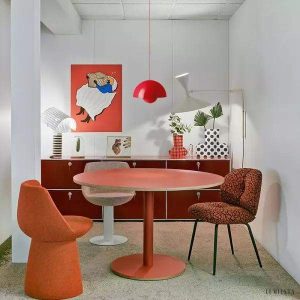 Lampa wisząca Kwiatowa w kształcie półkuli w różnych kolorach