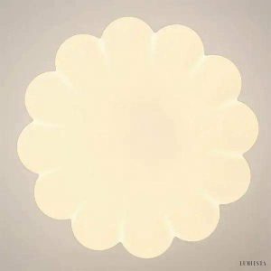 Lampa wisząca Art Deco w kremowym stylu Bauhaus, wielokolorowa, 1-punktowa, Ø16cm