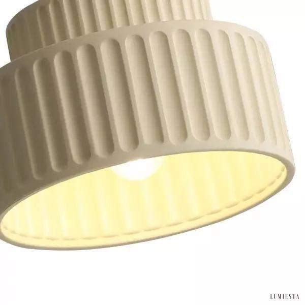 Lampy wiszące Nordic Resin Bowl w stylu skandynawskim