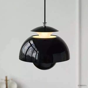 Metalowa lampa wisząca Dalia w nowoczesnym stylu