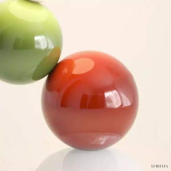 Kolorowa stołowa lampa akrylowa w nowoczesnym stylu