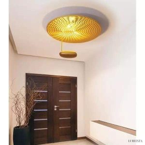 Lampa sufitowa Droplet w stylu nowoczesnym złota 60cm