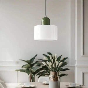 Mondi - Cylindryczna lampa wisząca - elegancki design do wnętrz - wiele kolorów - Ø15cm