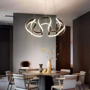 Lampa wisząca Balet LED minimalistyczny żyrandol nowoczesny