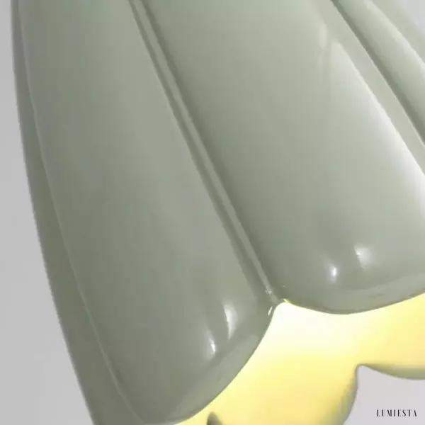 Lampa Wisząca Kwiatowa w Stylu Francuskim z Pąkami