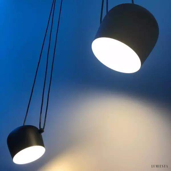 Lampa Wisząca Tema Nowoczesny Design z Regulowanym Światłem