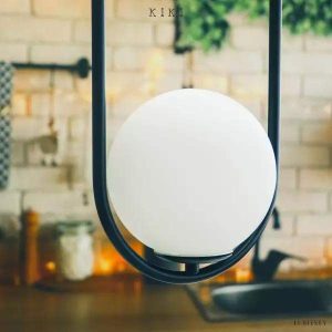 Mila - Lampa Wisząca Szklana Kula Nowoczesny Design