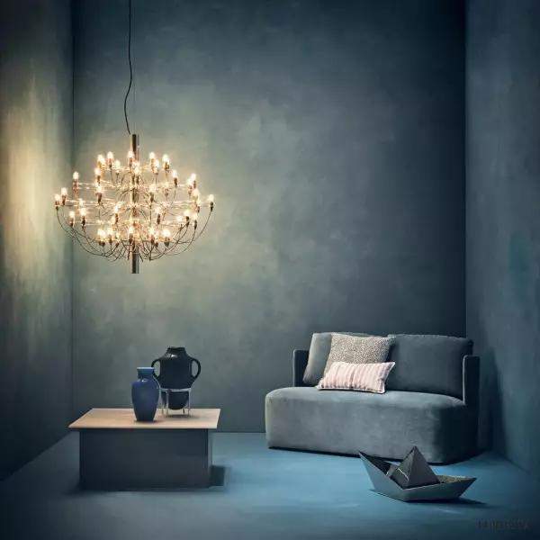 Elegancki żyrandol Nil w kształcie pająka z 30 głowicami