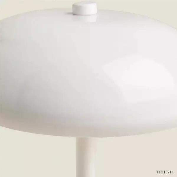 Stylowa minimalistyczna lampa stołowa w różnych kolorach