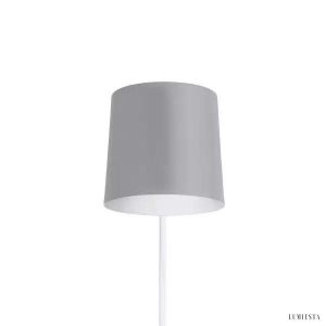 Lampka ścienna Normann Copenhagen Rise minimalistyczna biała