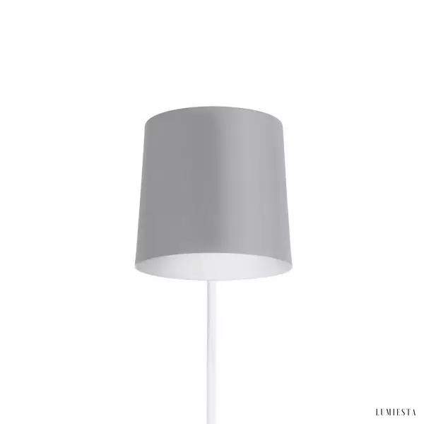 Lampka ścienna Normann Copenhagen Rise minimalistyczna biała